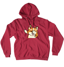 Corgi Dab Hoodie (No-Zip/Pullover)
