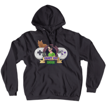 Crazy Cat Gamer's Logo Hoodies (No-Zip/Pullover)