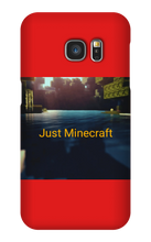 Just Minecraft samsung phone case