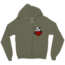 LUV zip-hoodie