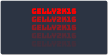 gelly2k16 XXL Gaming Mousepad