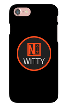 NLWITTY Circle Logo iPhone Phone Case - White