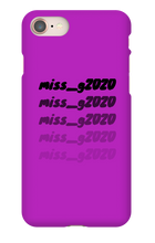 miss_g2020 iPhone Phone Cases