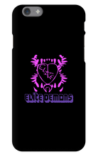 Elite Demons Twitch IPhone Case (Logo And Text)
