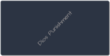diospunishment XXL Gaming Mousepad