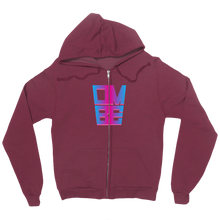 ombetv Zip Up Hoodie [Pink Logo]