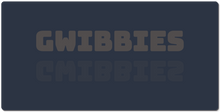 Gwibbies Tekst | Muismat groot
