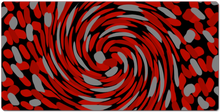 Red and Black swirl XXL Gaming Mousepad