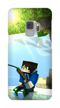Case para Samsung Minecraft JuaoGL Pescando