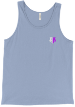 AyeKodaa White & Purple Tank Top