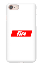 Fire iPhone Phone Cases