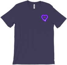 Heart And M cornered T-Shirts