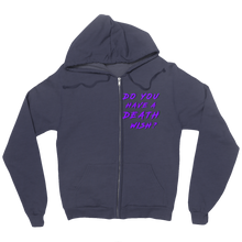 deathwish198510 Zip Up Hoodie