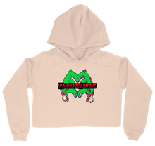 heart cropped hoodie