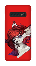 Crimson Bust Samsung Phone Case (Art by Siqueira)