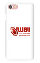 Rubii iPhone Phone Cases (red logo)