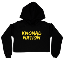 KNOMAD NATION hoodie-women-cropped