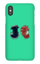 Red and Blue iPhone Phone Cases