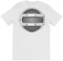 Chrome Faded T-Shirt(Back) Plain Front