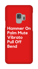 Guitar Techniques Samsung Phone Case