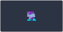 Sparkle Storm XXL Gaming Mousepad
