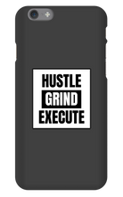 HUSTLE GRIND EXECUTE iPhone Phone Cases