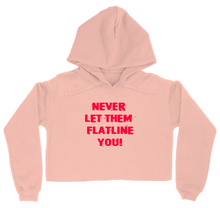 hoodie-women-cropped - red -