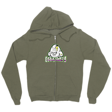 eggh3ad79 Zip Up Hoodie