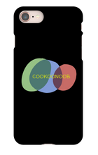 Cookoonoob iPhone Case  (ElizabethCamdenDesign)