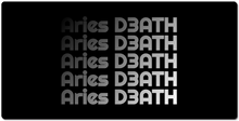 ariesdeath12 XXL Gaming Mousepad