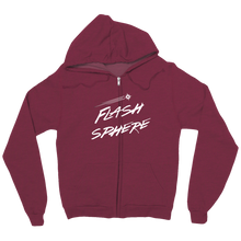 FS Shooting Star White Logo Zipped Hoodie
