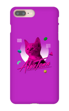 AlexTown Pink Cat Mascot iPhone Case