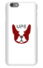 BU UPE Gray Letters iPhone Case