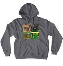 Green Alien Hoodies (No-Zip/Pullover)