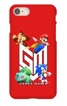 GAMES MANIA iPhone Phone Cases