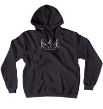 Need More Space Hoodie - White print