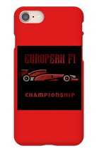 europeanf1championchip iPhone Phone Cases