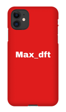 max_dft_tw iPhone Phone Cases