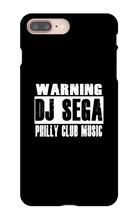 DJ Sega Warning iPhone Case