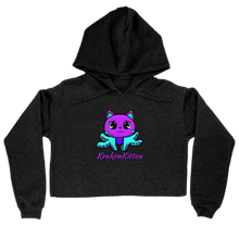 krakenkitten hoodie-women-cropped