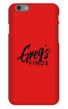 iPhone Case (Greg's Finds Logo)