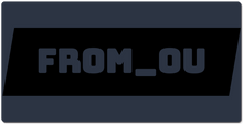 From_OU XXL Gaming Mousepad