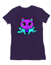 krakenkitten tshirt-women-back