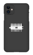 7,62 Harmonie iPhone Phone Cases Logo weiß