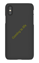 Gaming is life iphone phone case
