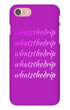 whatsthedrip iPhone Phone Cases