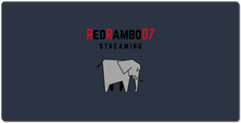 redrambostreaming XXL Gaming Mousepad