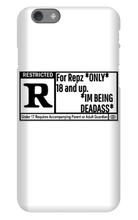 Rated R iPhone X Case