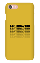 leathalc4rd iPhone Phone Cases
