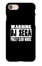 DJ Sega Warning iPhone Case